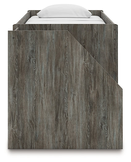 Frandern Twin Loft Bed with Drawer Storage Signature Design by Ashley®