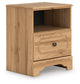 Aleaport One Drawer Night Stand Signature Design by Ashley®