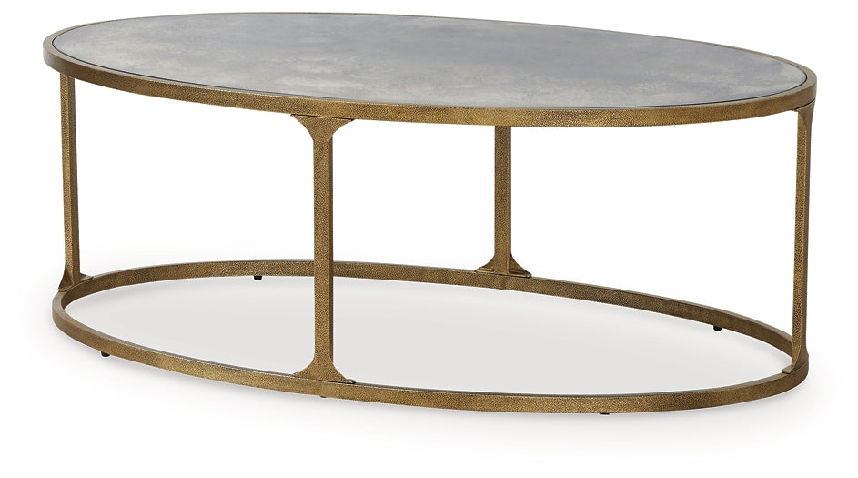 Korajane Oval Cocktail Table Signature Design by Ashley®