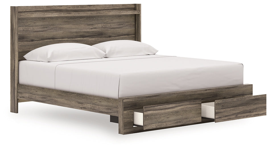 Elbrim King Panel Storage Bed Signature Design by Ashley®