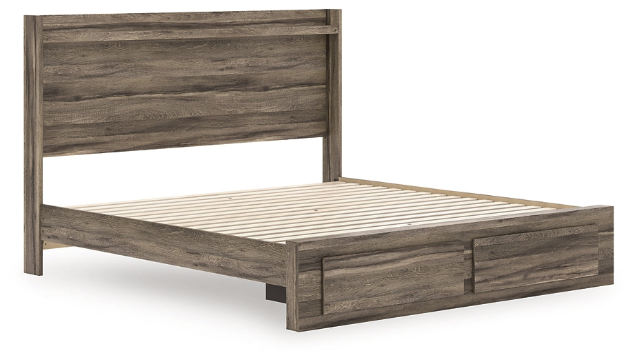 Elbrim King Panel Storage Bed Signature Design by Ashley®