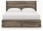 Elbrim King Panel Storage Bed Signature Design by Ashley®