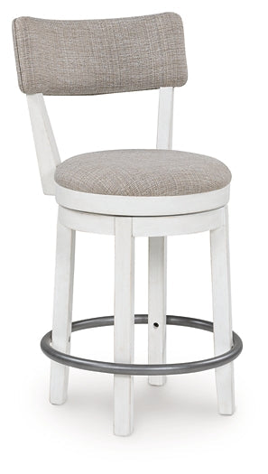 Robbinsdale UPH Swivel Barstool (2/CN) Signature Design by Ashley®