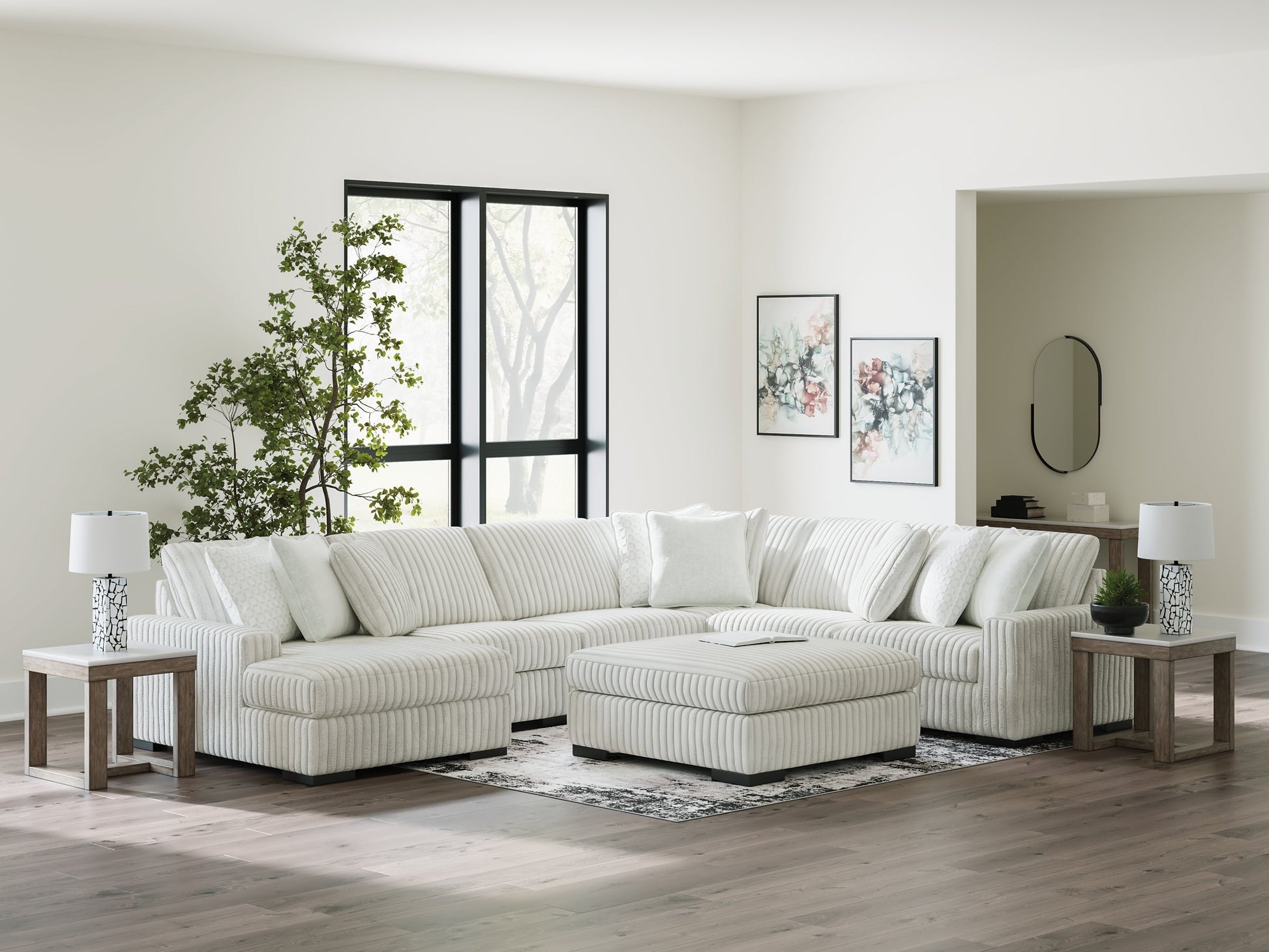 Stupendous 5-Piece Sectional with Chaise Signature Design by Ashley®