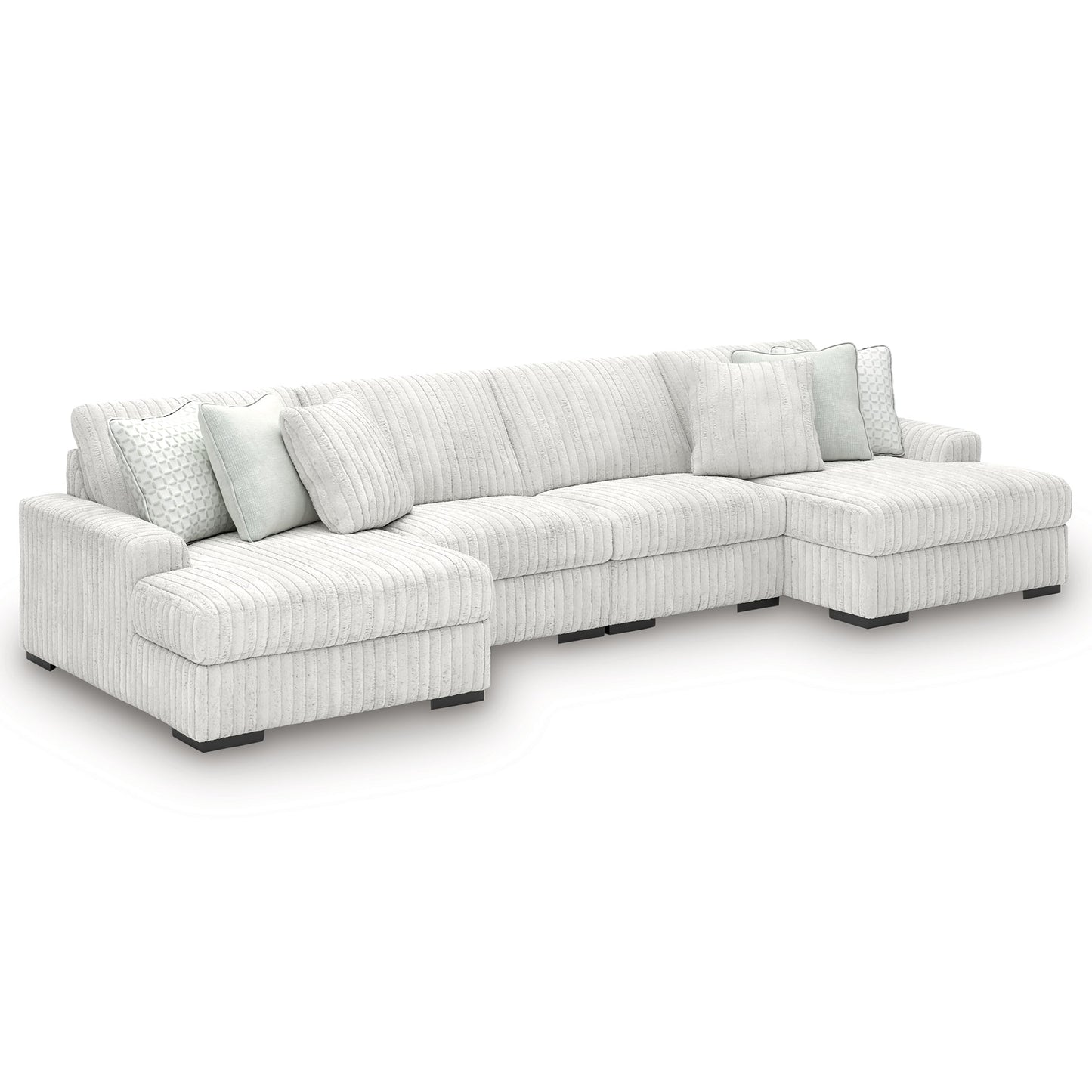 Stupendous 4-Piece Sectional with Double Chaise Signature Design by Ashley®