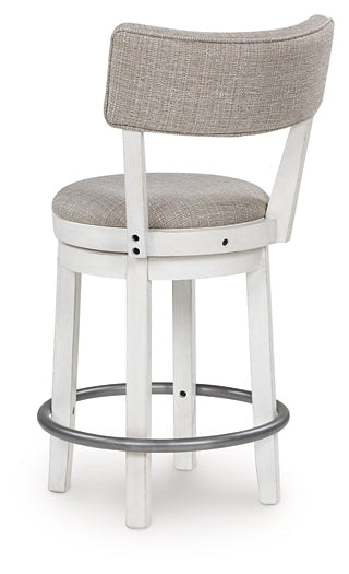 Robbinsdale UPH Swivel Barstool (2/CN) Signature Design by Ashley®
