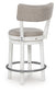Robbinsdale UPH Swivel Barstool (2/CN) Signature Design by Ashley®