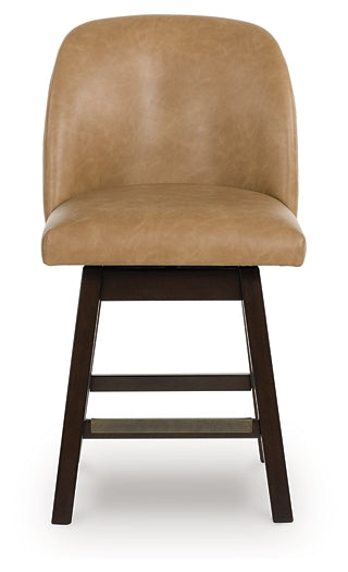 Neymorton UPH Swivel Barstool (2/CN) Signature Design by Ashley®
