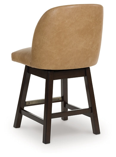 Neymorton UPH Swivel Barstool (2/CN) Signature Design by Ashley®
