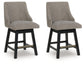 Neymorton UPH Swivel Barstool (2/CN) Signature Design by Ashley®