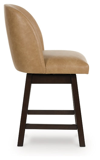 Neymorton UPH Swivel Barstool (2/CN) Signature Design by Ashley®
