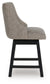 Neymorton UPH Swivel Barstool (2/CN) Signature Design by Ashley®