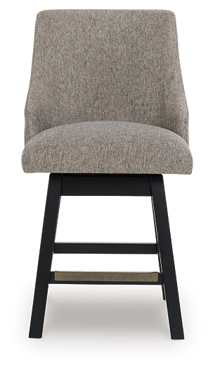 Neymorton UPH Swivel Barstool (2/CN) Signature Design by Ashley®