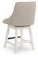 Robbinsdale UPH Swivel Barstool (2/CN) Signature Design by Ashley®
