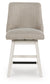 Robbinsdale UPH Swivel Barstool (2/CN) Signature Design by Ashley®
