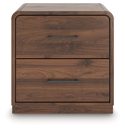 Fortlorn Two Drawer Night Stand Signature Design by Ashley®