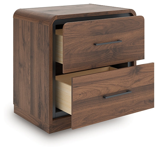 Fortlorn Two Drawer Night Stand Signature Design by Ashley®