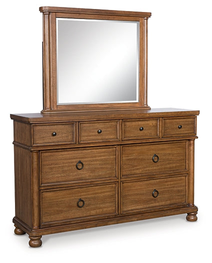 Rowlenstown Dresser and Mirror Signature Design by Ashley®