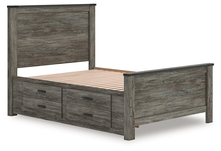 Frandern Full Panel Bed with Storage Signature Design by Ashley®