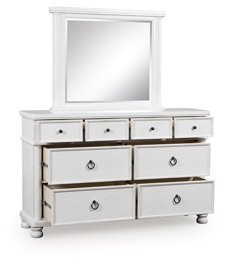 Rowlenstown Dresser and Mirror Signature Design by Ashley®