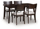 Mallenette Dining Room Table Set (5/CN) Signature Design by Ashley®