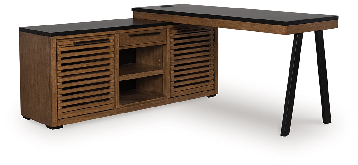 Kallari Credenza with Desk Return Signature Design by Ashley®