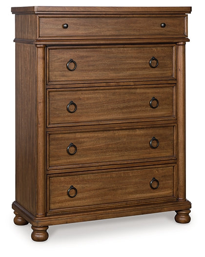 Rowlenstown Five Drawer Chest Signature Design by Ashley®