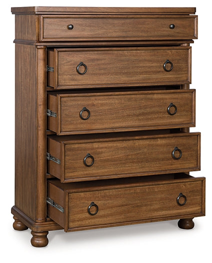 Rowlenstown Five Drawer Chest Signature Design by Ashley®