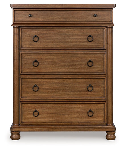 Rowlenstown Five Drawer Chest Signature Design by Ashley®