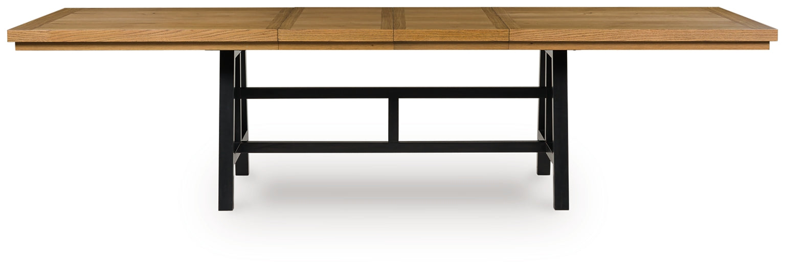 Galliden RECT Dining Room EXT Table Signature Design by Ashley®
