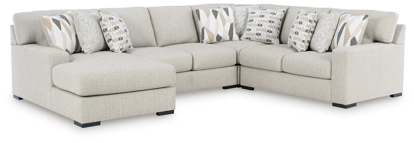 Laurelgrove 4-Piece Sectional with Chaise Benchcraft®