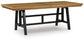 Galliden RECT Dining Room EXT Table Signature Design by Ashley®