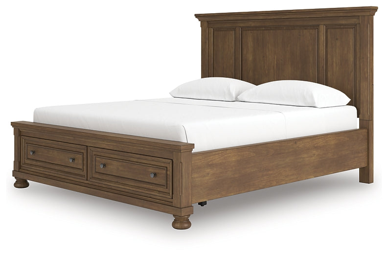 Feddinger California King Panel Storage Bed Signature Design by Ashley®