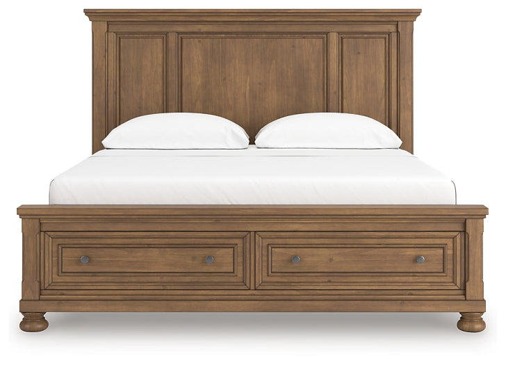Feddinger California King Panel Storage Bed Signature Design by Ashley®