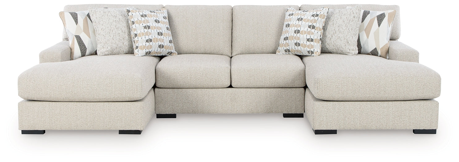 Laurelgrove 3-Piece Double Chaise Sectional Benchcraft®