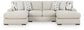 Laurelgrove 3-Piece Double Chaise Sectional Benchcraft®