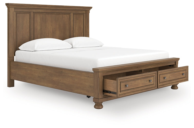 Feddinger California King Panel Storage Bed Signature Design by Ashley®