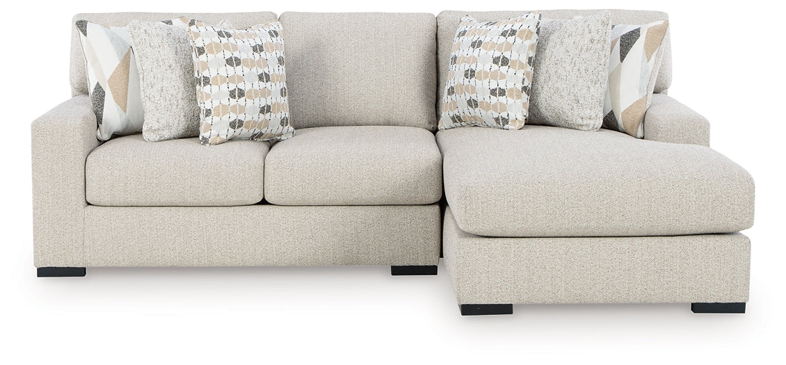 Laurelgrove 2-Piece Sectional Sofa Chaise Benchcraft®