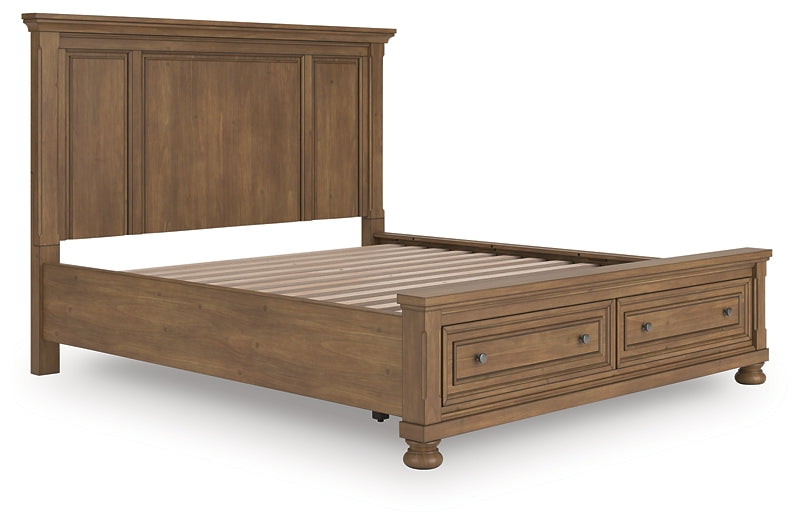 Feddinger California King Panel Storage Bed Signature Design by Ashley®