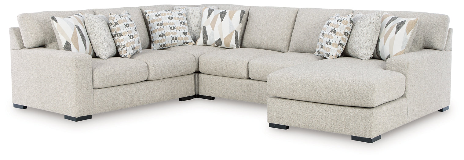 Laurelgrove 4-Piece Sectional with Chaise Benchcraft®