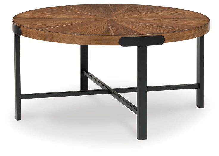 Crosstrail Occasional Table Set (3/CN) Signature Design by Ashley®