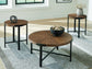Crosstrail Occasional Table Set (3/CN) Signature Design by Ashley®