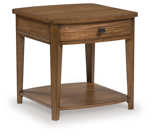 Burkbyer Rectangular End Table Signature Design by Ashley®
