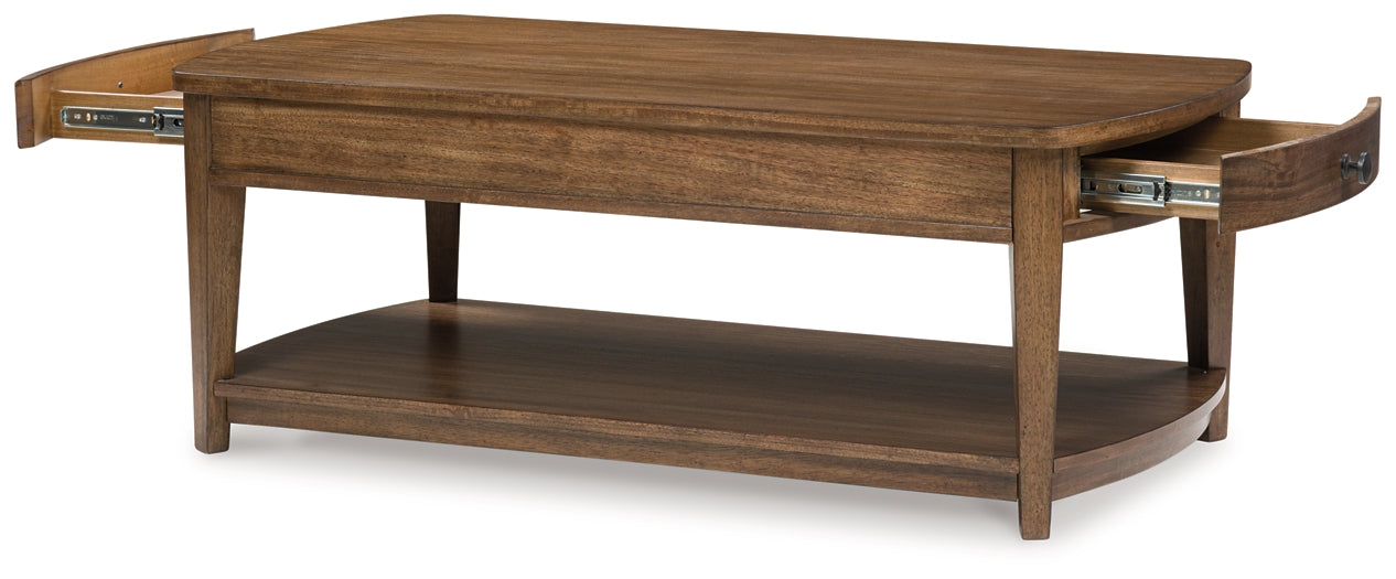 Burkbyer Rectangular Cocktail Table Signature Design by Ashley®