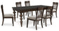 Veramond Dining Table and 6 Chairs Ashley®