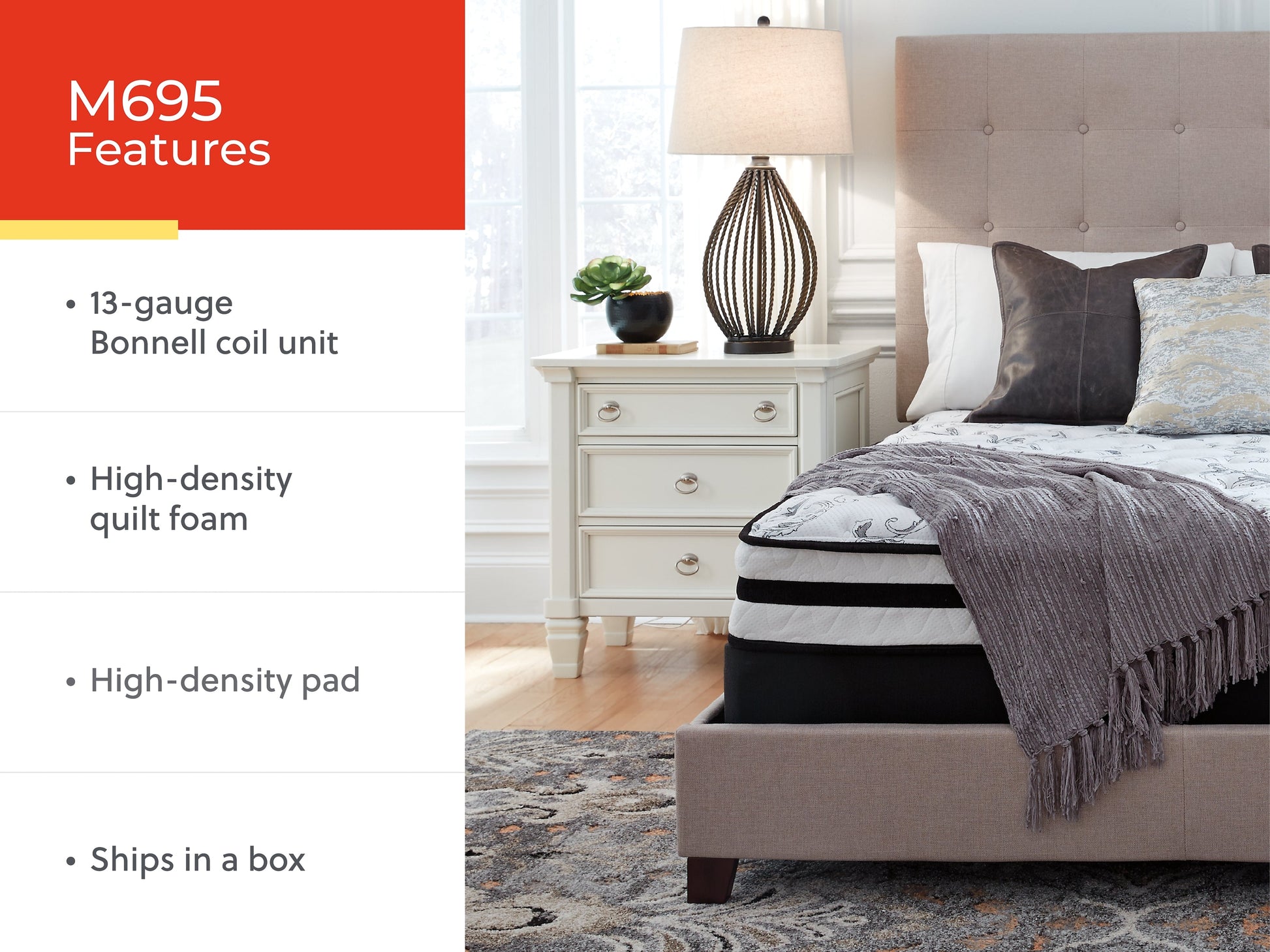 8 Inch Chime Innerspring  Mattress Sierra Sleep® by Ashley