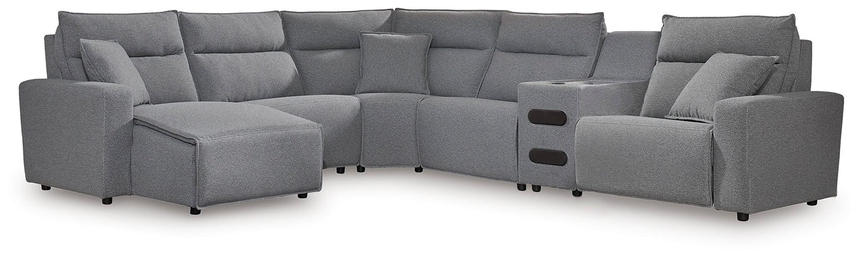 ModMax II 6-Piece Reclining Sectional with Chaise and Audio Console Signature Design by Ashley®