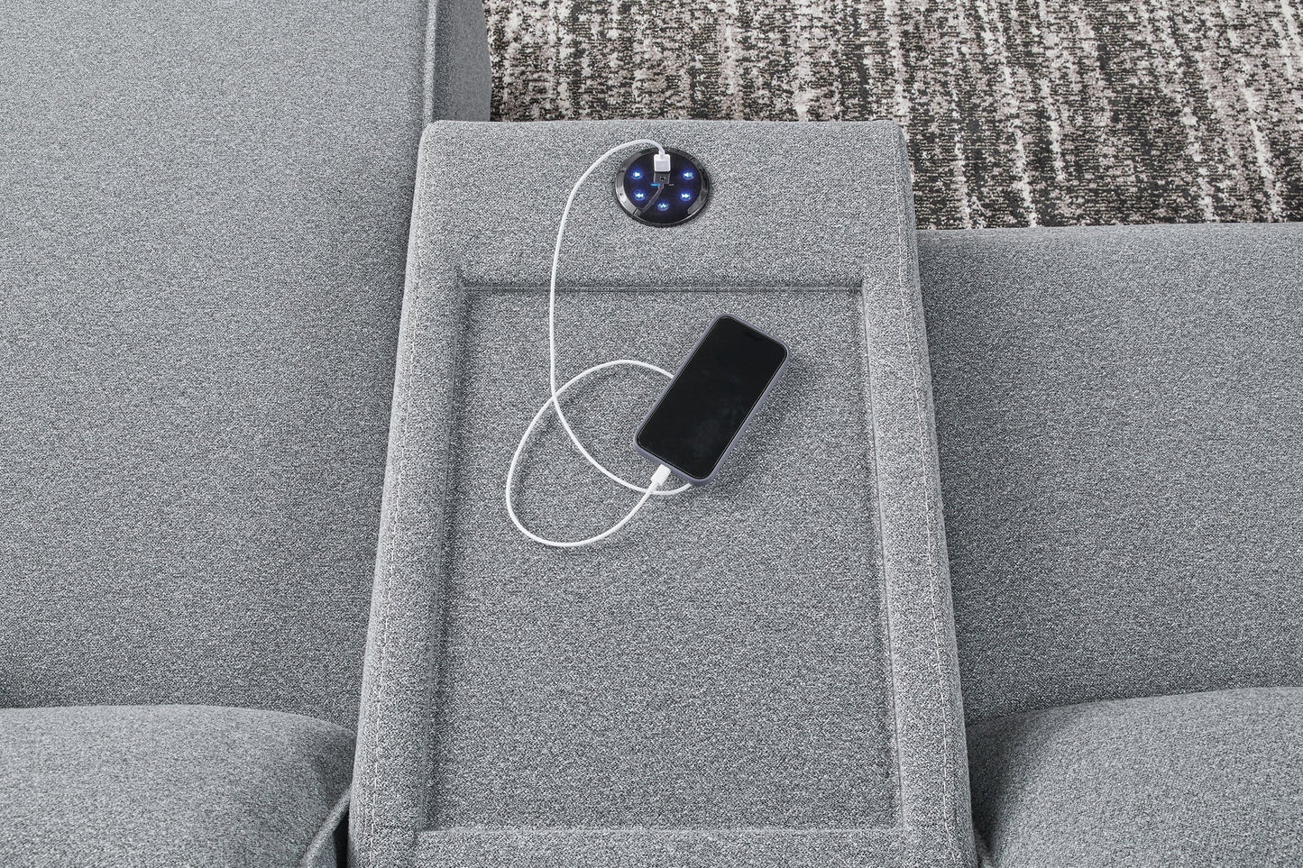 ModMax II 6-Piece Reclining Sectional with Chaise and Audio Console Signature Design by Ashley®