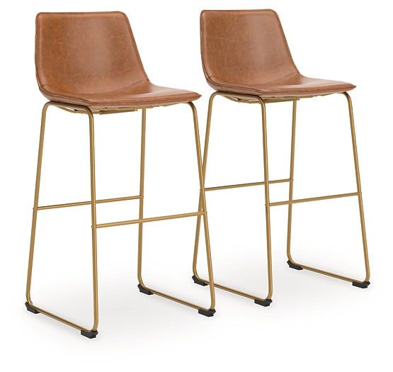 Ciabori Tall UPH Barstool (2/CN) Signature Design by Ashley®