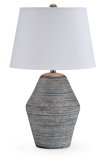 Lawrock Terracotta Table Lamp (1/CN) Signature Design by Ashley®